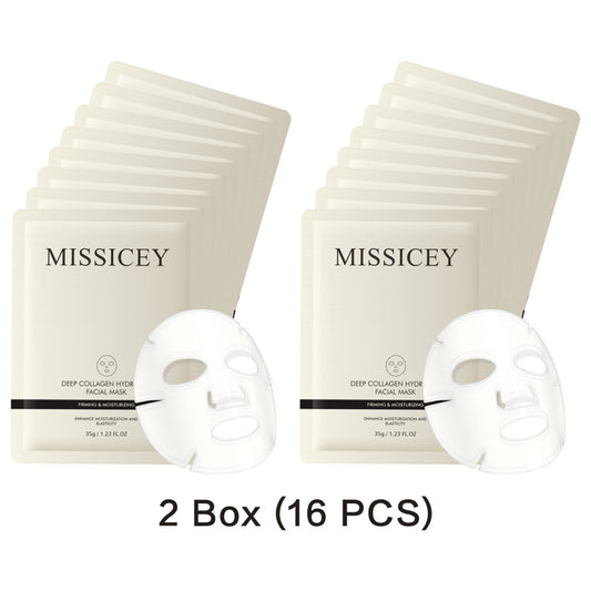 MISSICEY Deep Collagen Hydrogel Facial Mask 16 PCS Moisture Skincare